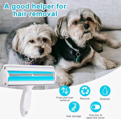 Portable Pet Hair Remover Roller for Dogs & Cats