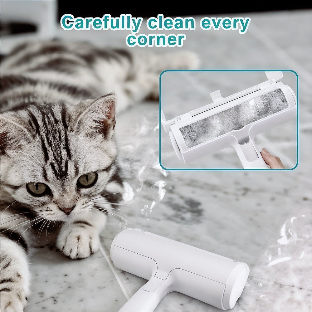 Portable Pet Hair Remover Roller for Dogs & Cats