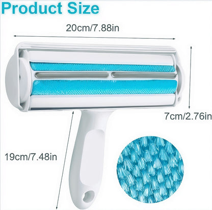 Portable Pet Hair Remover Roller for Dogs & Cats